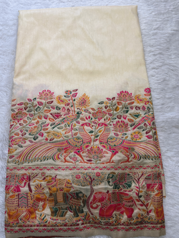 Pashmina Silk Saree
