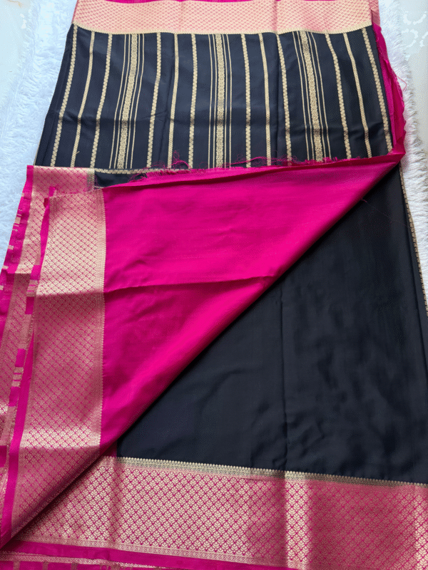 Semi Mysore Crepe Silk Saree